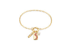  Pop Charms - Hangers - Zilver / 14kt GP - Zirkonia
